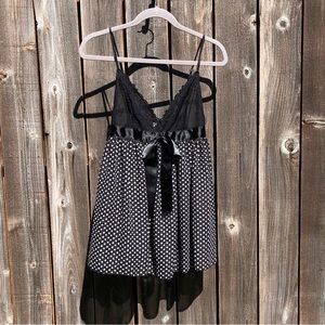 Inner Secrets spaghetti strap lingerie top size small